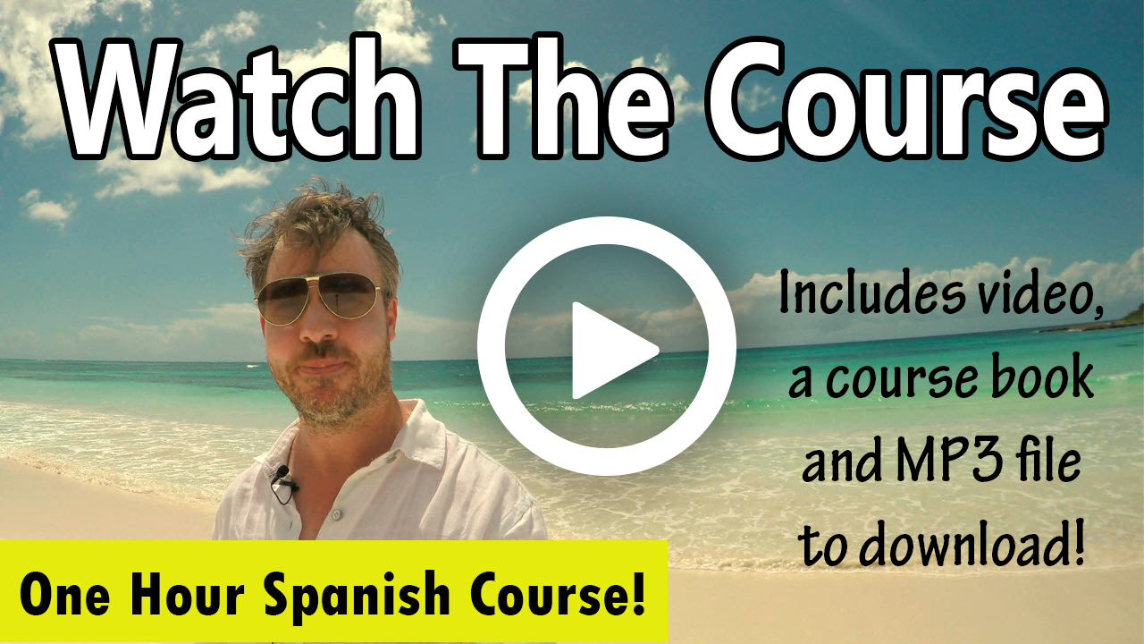 Course In Spanish Meaning